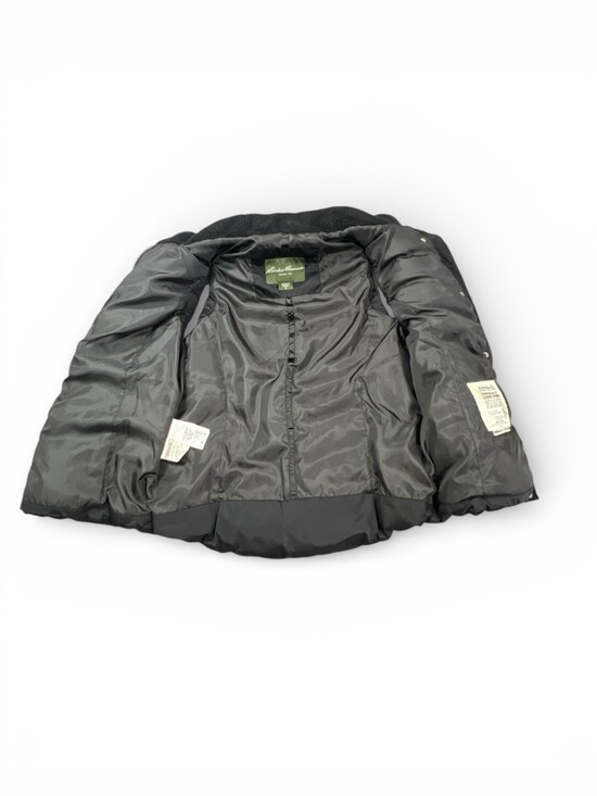 Eddie Bauer 550 Down Vest Women's Size M Black 75% Goose Down - Picture 4 of 9